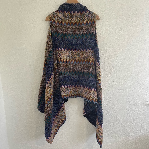 Soft Surroundings Taylor Knit Sweater Vest Cardigan Topper One Size - Picture 5 of 7